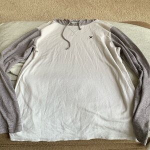 Hurley long sleeve hoodie shirt